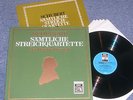HEUTLING QUARTET string qts SCHUBERT 1stPress 1960s EMI HMV 5LP MINT