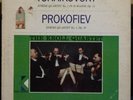THE KROLL QUARTET tchaikovsky & prokofiev string LP VG+ LC 3691 Epic Mono 1960