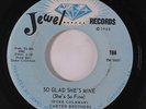 rare Soul 45 CARTER BROTHERS so glad she's mine JEWEL Hear