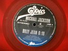 MICHAEL JACKSON BILLY JEAN RARE RED WAX MEXICO PRESSING EPIC BEAT IT  12