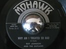 ROY JOHNSON & OUTLAWS Why Am I Treated funk breaks 45 LISTEN