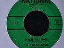 HEAR IT BLACK GOSPEL 45 The Silver Bell Singers National 3514 Where Was Moses