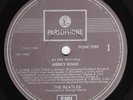 BEATLES NZ LP - Abbey Road, New Zealand 80's Parlophone label with Her Majesty
