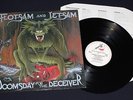 FLOTSAM AND JETSAM -Doomsday for Deceiver LP 1986 , RARE  metallica whiplash