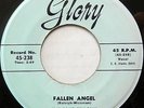 THE FOUR FELLOWS 45 Fallen Angel / Hold 'Em Joe GLORY Doo Wop VG++ #BB1735