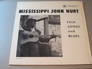 Mississippi John Hurt-Folk,Songs and Blues-LP 1963 Piedmont PLP 13157