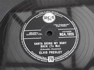 ELVIS PRESLEY SANTA BRING MY BABY BACK TO ME RARE 78 RPM RECORD RCA-1025