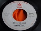 EX Rare Rock Promo 45 : Status Quo   Tune To The Music   PYE 65,000 Promo