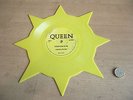 QUEEN   INTERVIEW 81/83 ** YELLOW LTD ED. SHAPED PICTURE DISC