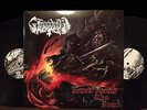 HOODED MENACE Never Cross The Dead LP Autopsy Cianide Incantation Obituary Grave