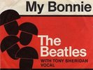 THE BEATLES with TONY SHERIDAN 45 MY BONNIE+PS GERMANY RARE