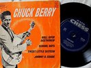 CHUCK BERRY rare Australian press CHESS CHX001 45 pc EP rockabilly 50s 60s