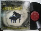 Mendelssohn various (see cover), Reine Gianoli, piano...Westminster WL 5329...EX