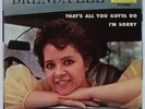 BRENDA LEE: THAT'S ALL YOU GOTTA DO / I'M SORRY DECCA 45 w/ PS rare CLEAN