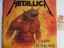 METALLICA Jump in the fire AUTOGRAPHED SIGNED EP UK 1984 EP 12