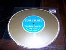 RARE Elvis Presley 78rpm Gold  cardboard cutout 'The Truth About Me' 1956 orig