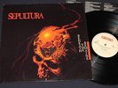SEPULTURA -Beneath the Remains LP 1989 , first press Roadracer