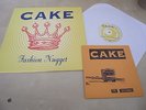 CAKE - Fashion Nugget Rare orig LP in great cond Capricorn 1996 +The Distance 7