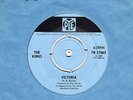 THE KINKS *VICTORIA/ MR. CHURCHILL SAYS* 1969 PYE  M-