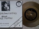 FLEXI single - Paul McCartney over Sgt Pepper (Beatles Fan Records Holland)