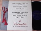 Columbia 33CX 1113 BACH Violin Concerto & Concerto in A SZIGETI Prades CASALS LP