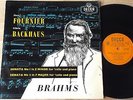 Decca LXT 5077 BRAHMS Sonata Nos 1 & 2 for Cello & Piano FOURNIER BACKHAUS LP