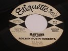 ROCKIN ROBIN ROBERTS Louie Louie/Maryann ETIQUETTE Orig 1961 wlp 45rpm PROMO NM