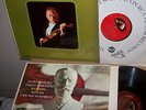 JASCHA HEIFETZ 1957,1963/TCHAIK & BRAHMS Cons/TWO RCA Shaded Dog Mono LPs/NM