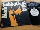 BLACK SABBATH VOL4 ORIG N.MINT 1972 SPIRAL VERTIGO LABELS WITH BOOKLET