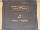 4 x 78 RPM - CHOPIN - TWELVE MAZURKAS - IGNAZ FRIEDMAN - COLUMBIA LX 99/102