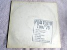 PINK FLOYD     TOUR   75  *****  WHITE LABEL PROMO ****