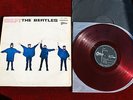 Beatles Help Japan LP Obi Red Wax 1.press Odeon OP 7387