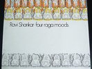 Ravi Shankar-four raga moods, Sitar music 1971 UK LP Record NM 300 MR8