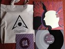 Diagonal - S/T Die Hard black/clear split vinyl LP + 7