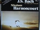 BACH 6 Suites for Solo Cello / HARNONCOURT cello - HARMONIA MUNDI FRANCE 3LP BOX
