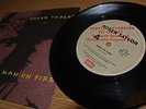 ROGER TAYLOR - Man on Fire - rare Australian Promo Vinyl Single - Queen