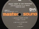 FRIDAY NIGHT IN SAN FRANCISCO JAPANESE SONY STEREO McLAUGHLIN DIMEOLA MINT