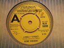 GENE VINCENT 45 rare  7  demo LONELY STREET london  crisp EXCELLENT plus 