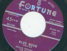 Detroit R&B / Doo Wop - The Diablos - Blue Moon / I Don't Care  {Fortune}  VG++