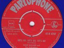 HANK BALLARD MIDNIGHTERS Let's Go RARE Norway 45 BLUE VINYL new breed r&b dancer