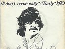 BEATLES / RINGO STARR ' IT DON'T COME EASY' ITALY PS 45
