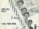 BEATLES 'LONG TALL SALLY' DENMARK 'SIGNED' PS 45