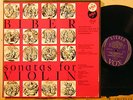 VOX SVBX 552 BIBER Violin sonatas SUSANNE LAUTENBACHER 2 SPEAKERS 3LP NM