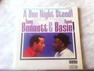 LP - TONY BENNETT & COUNT BASIE - A ONE NIGHT STAND - FIRST PRESS UK