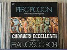 PIERO PICCIONI CADAVERI ECCELLENTI ORIGINAL ON GENERAL MUSIC MINT-