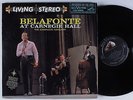 HARRY BELAFONTE At Carnegie Hall RCA VICTOR LIVING STEREO 2XLP VG+