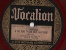 BROWN WAX VOCALION 14633 VIOLA McCOY PORTER GRAINGER Rare Blues 78 rpm