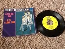 THE BEATLES Love Me Do / P.S. I Love You 45 rpm w/ Picture Sleeve Tollie  T-9008