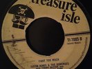 JUSTIN HINDS & DOMINOES - FIGHT TOO MUCH / CARRY GO BRING COME (rock steady cut)