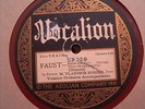 1921 VLADIMIR ROSING RUSSIAN Faust SALUT DEMEURE Brown Wax Vocalion78